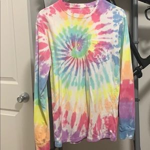 Tye Dye Ivory Ella long sleeve
